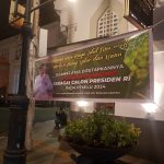 Puluhan spanduk dukungan terhadap Ganjar Pranowo di berbagai sudut Kota Bandung setelah ditetapkan sebagai Capres 2024.