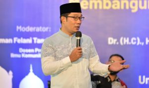 Gubenur Jawa BArat Ridwan Kami menyebutkan Pemdaprov Jawa Barat pecah rekor dengan penyerapan APBD 2022 mencapai 96 persen.