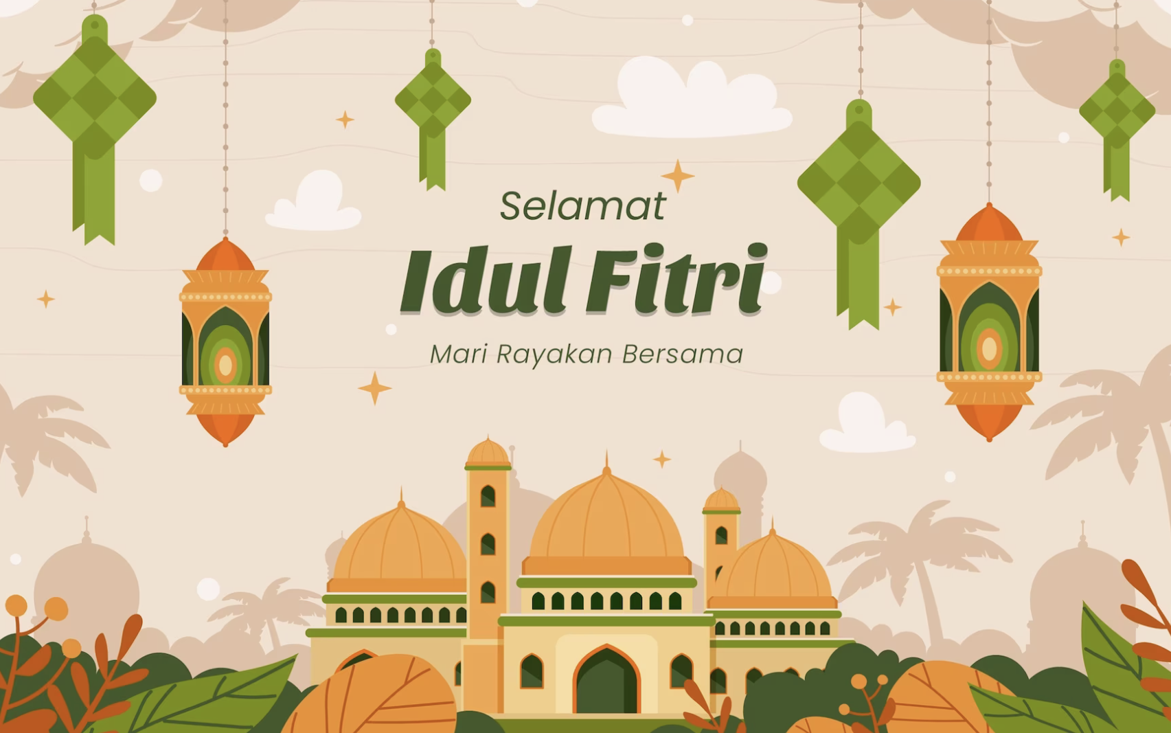 15 Ucapan Selamat Hari Raya Idul Fitri 1 Syawal 1444 H yang Menyejukan Hati, Bagikan ke Orang Terdekatmu!