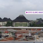 Penampakaan kampus UIN Sunan Gunung Djati Bandung dari Pondok Pesantren Ar-Ra'id