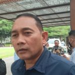 Kepala Satuan Polisi Pamong Praja (Satpol PP) DKI Jakarta Arifin di kawasan Senayan, Sabtu (29/4/2023). ANTARA/Siti Nurhaliza