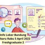 Info Loker Bandung Terbaru Rabu 5 April 2023 Freshgraduate 2