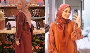 Inspirasi Baju Lebaran 2023/ Kolase Instagram @daraarafah