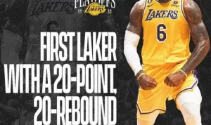 LA Lakers: LeBron James Membalas Brooks! dengan Prestasi di Playoff NBA