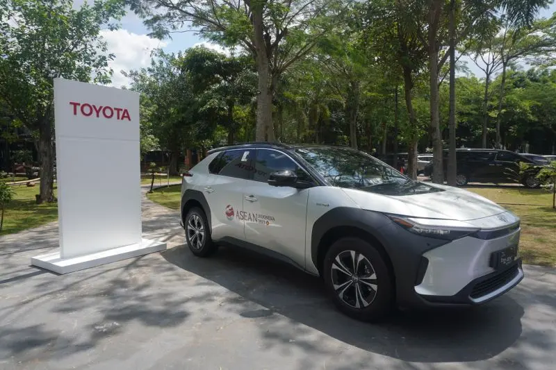 Toyota Prepares 65 units of bZ4X for ASEAN Summit