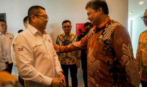 Mendekati Pemilu 2024, komunikasi Politik anatara Partai Perindo dan Golkar terjalin semakin intensif untuk menjalin kerjasama politik.