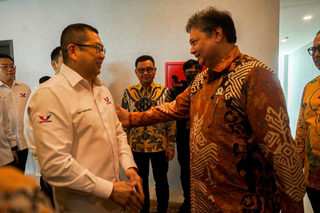 Mendekati Pemilu 2024, komunikasi Politik anatara Partai Perindo dan Golkar terjalin semakin intensif untuk menjalin kerjasama politik.