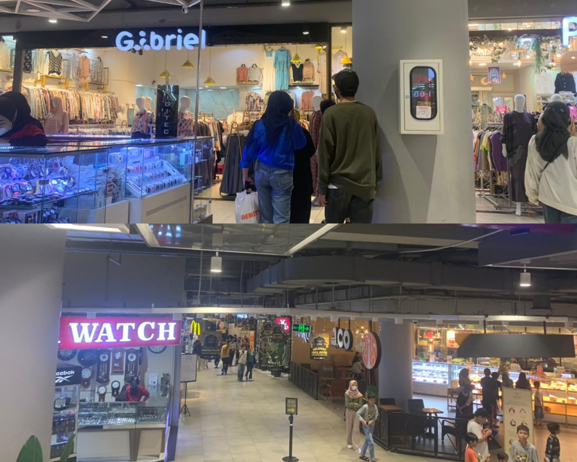 Menjelang Hari Raya Idul Fitri 1444 H Mall Bandung Mulai Dipenuhi Banyak Pengunjung Untuk Berbelanja Baju Lebaran