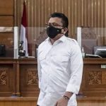 Pengadilan Tinggi Jakarta memebeberkan urutan sidang putusan banding Ferdy Sambo CS digelar hari ini Rabu, 12 April 2023. Antara/Aprillio Akbar.