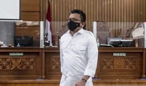 Pengadilan Tinggi Jakarta memebeberkan urutan sidang putusan banding Ferdy Sambo CS digelar hari ini Rabu, 12 April 2023. Antara/Aprillio Akbar.