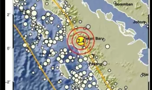 Info Gempa Terkini M 2,4 di Sumatera Barat Hari Ini 24 April 2023