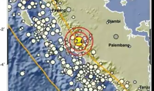 Info Gempa Terkini M 2,4 di Jambi Hari Ini 27 April 2023