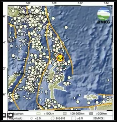 Info Gempa Terkini M 4,4 di Maluku Utara Hari Ini 6 April 2023