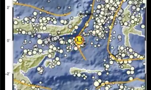Info Gempa Terkini M 3,3 di Sulawesi Utara Hari Ini 28 April 2023