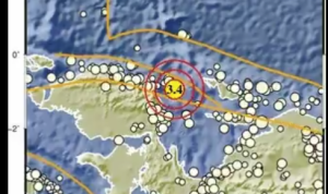 Info Gempa Terkini M 3,4 di Papua Barat Hari Ini 28 April 2023