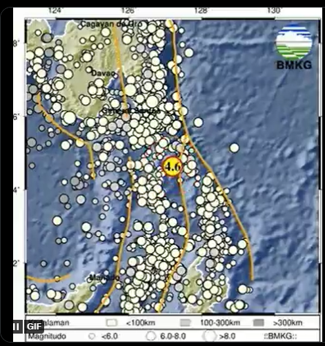 Info Gempa Terkini M 4,6 Di Sulawesi Utara Hari Ini 4 April 2023