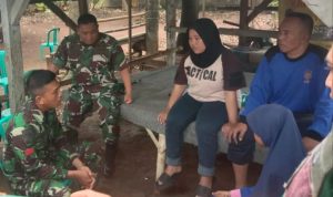 Kopasgat TNI AU Minta Maaf saat Datangi Ibu-Ibu yang Ditendang Motornya
