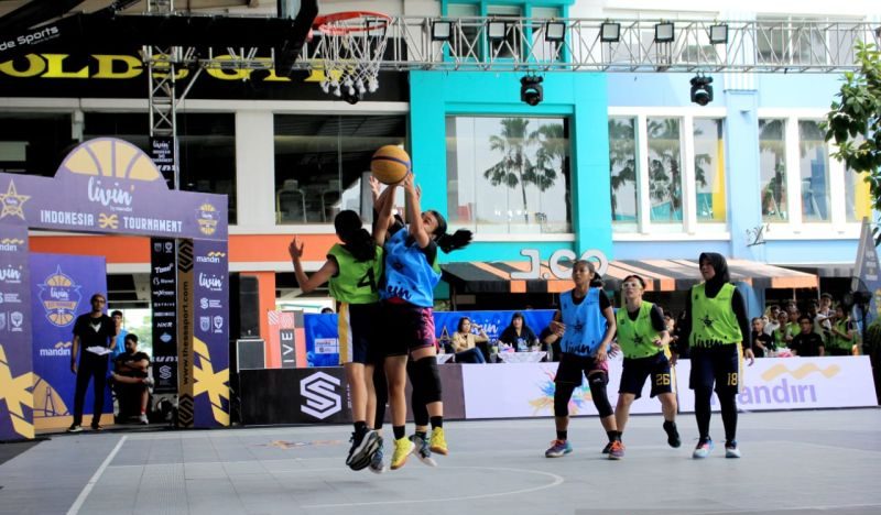 Turnamen Bola Basket Mandiri 3x3 Indonesia Tournament City