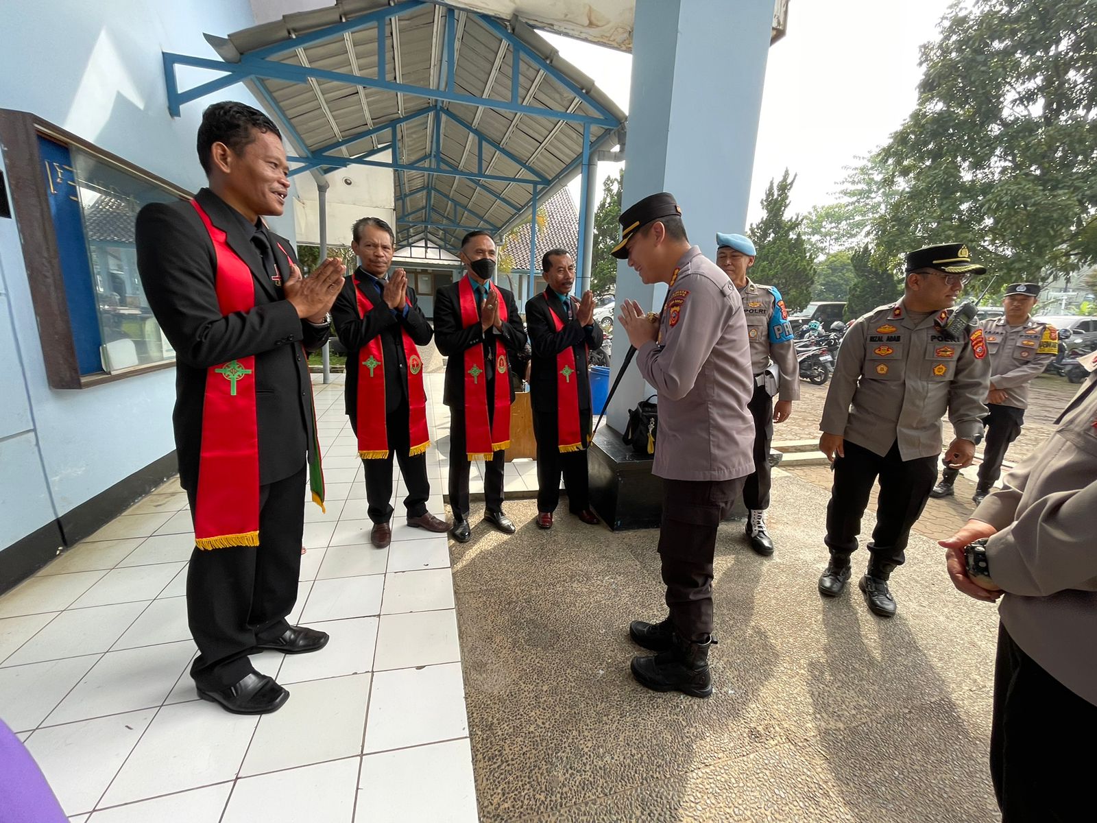 Polresta Bandung Pastikan Pengamanan Hari Raya Paskah Aman dan Nyaman. Foto Agi Jabarekspres