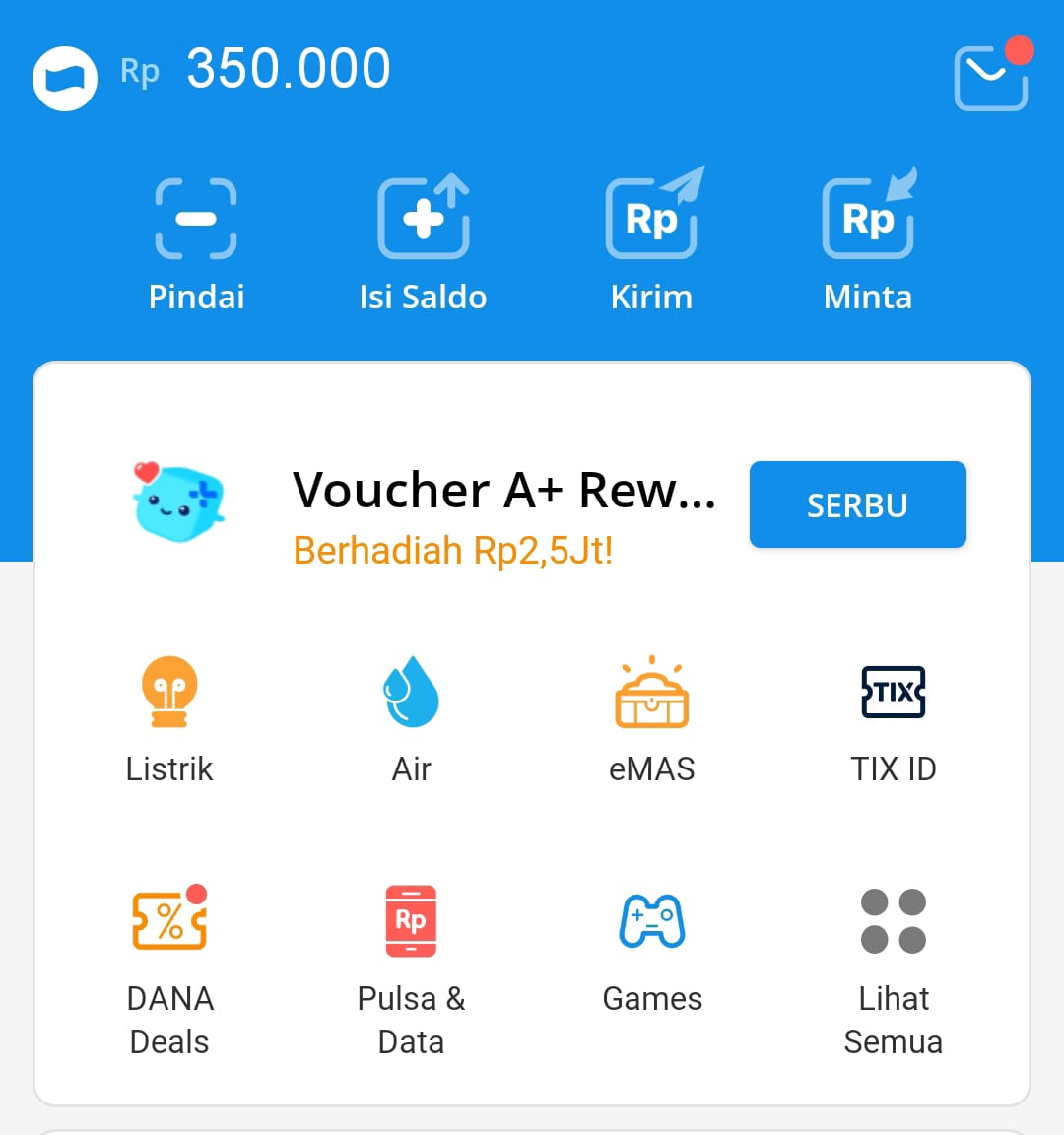 Ambil Rp350.000 Saldo DANA Gratis dari Aplikasi Penghasil Uang