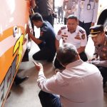 Polresta Bandung dan Dinas Perhubungan Kabupaten Bandung Lakukan Ramp Check jelang Arus Mudik 2023. Foto (Dok. Humas Polresta Bandung)