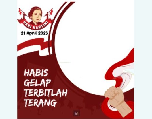 Link Twibbon Hari Kartini 21 April 2023, Gratis! Buat Status di Sosmed