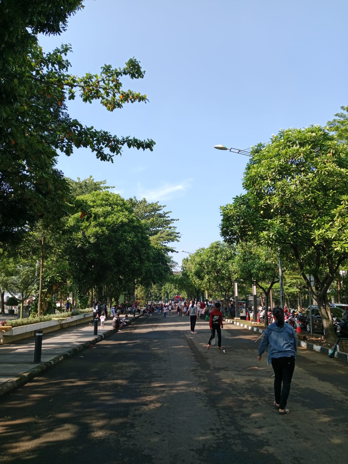 Parkiran Taman Gasibu Bandung