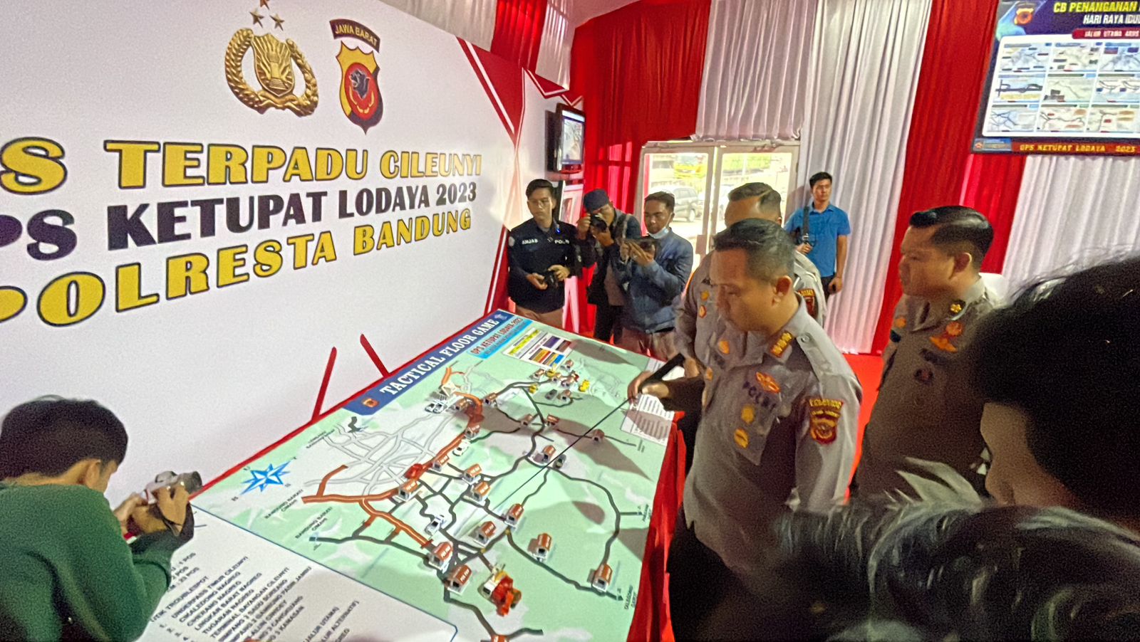 H-8 Jelang Arus Mudik 2023 Polresta Bandung Cek Kesiapan Jalur Selatan. Foto Agi Jabareskpres