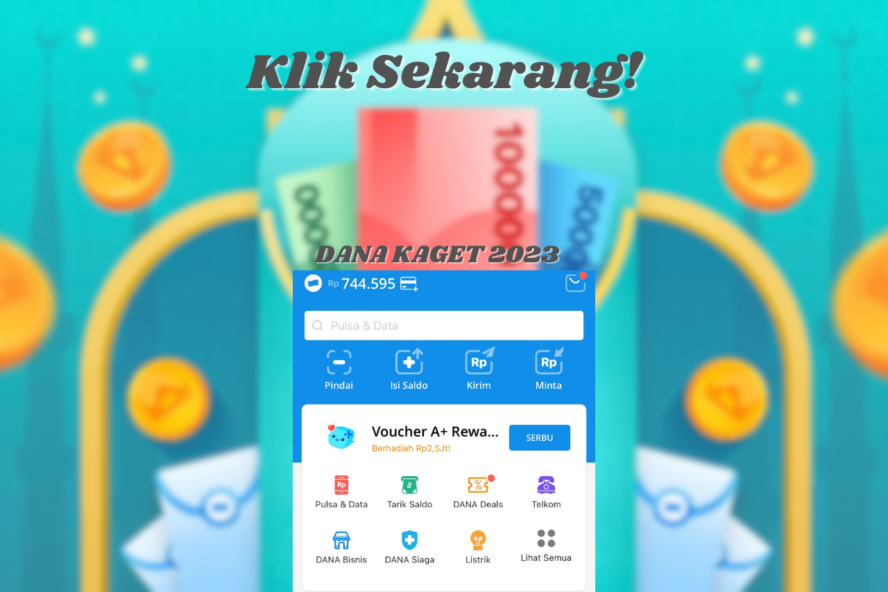 LINK Bikin Kaget Isi Saldo DANA Gratis Rp100.000 Langsung Cair, Yuk Klik!