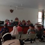 Dok. Suasana persidangan Mantan Bupati Cirebon, Sunjaya Purwadisastra di PN Bandung, Senin (3/3). Foto. Sandi Nugraha.