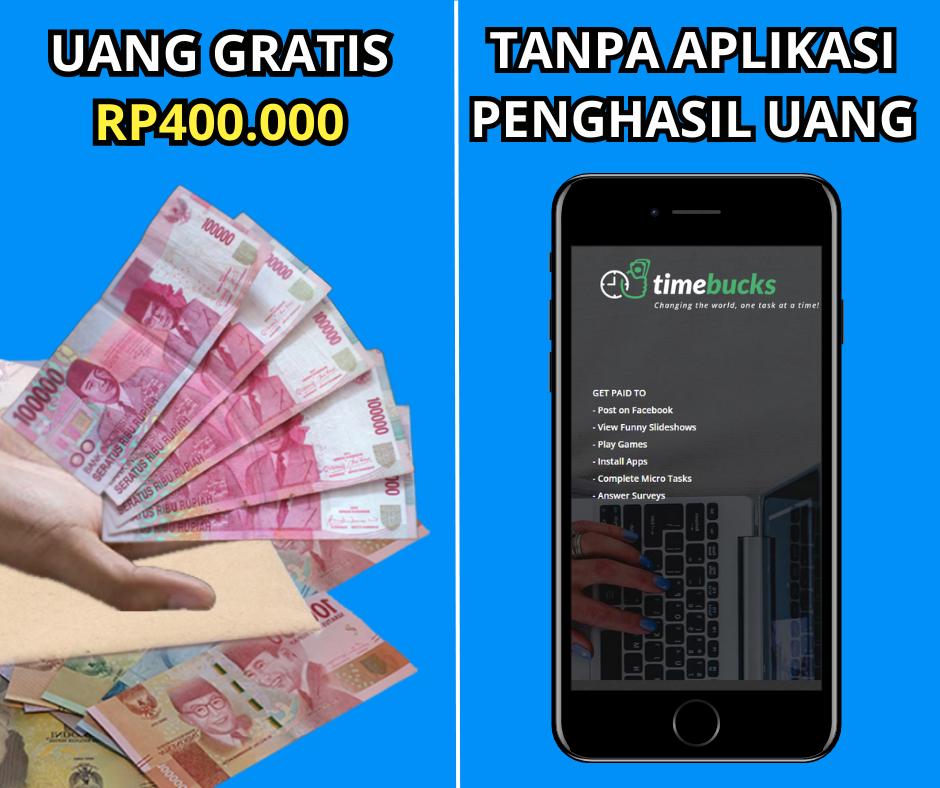 Cara Dapat Uang Gratis Rp400 Ribu Tanpa Undang Teman dan Download Aplikasi