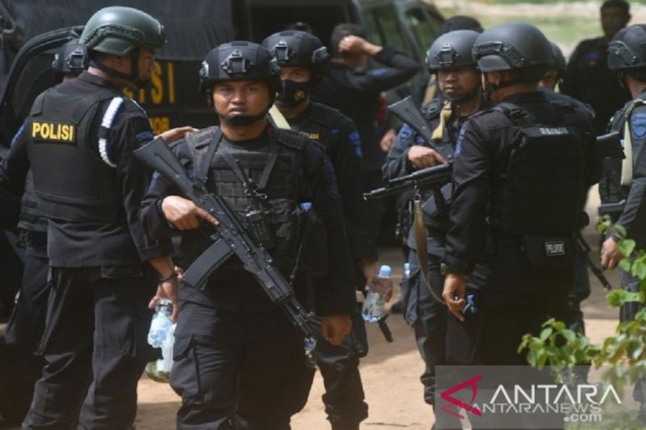 Dramatis! Densus 88 Terlibat Aksi Tembak-menembak dengan Teroris di Lampung