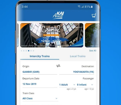Cara Pesan Tiket Online Kereta Api di Aplikasi KAI Access/ Tangkap Layar Play.google.com