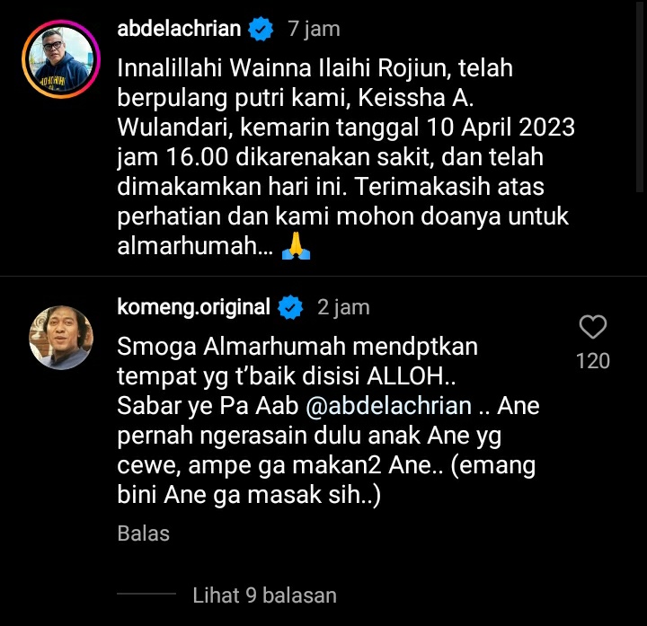 Karena Komentar Ini, Komeng Dihujat Netizen Dianggap Gak Lihat Situasi