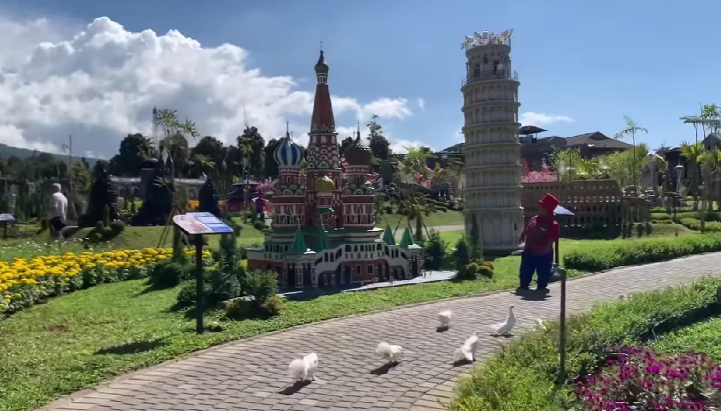 Wisata Mini Mania Lembang, Keliling Dunia dengan Harga Tiket Murah dan Fasilitas Wah
