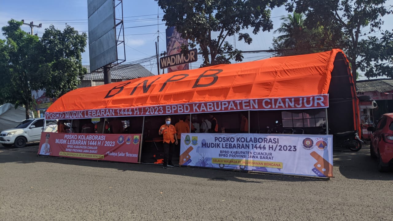 BPBD Jabar melaksanakan monitoring pemantauan dan penilaian Pos Kolaborasi Mudik Lebaran yang di bangun oleh BPBD/DPKPB kabupaten kota di Jawa Barat.