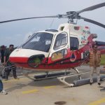 Badan Nasional Penanggulangan Bencana (BNPB) bantu satu unit helikopter untuk menggiatkan patroli dalam mengawasi kebakaran hutan dan lahan di Riau. Antara/HO-Humas BPBD Riau.