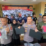 Polresta Bandung Berhasil Menangkap 3 Pelaku Pencurian di Cimenyan, Dua diantaranya Residivis kasus Curat dan Pengeroyokan. Foto Agi Jabarekspres
