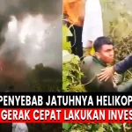Helikopter TNI AD Jatuh di Ciwidey KADISPENAD Lakukan Investigasi!
