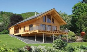 rumah kayu minimalis