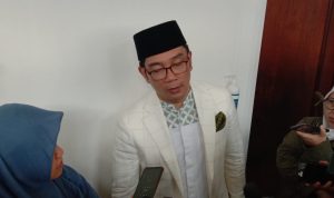 Dok. Gubernur Jabar, Ridwan Kamil usai pimpin Rapim Tingkat Pemprov Jabar di Gedung Sate Bandung. Rabu (10/5). Foto. Sandi Nugraha.