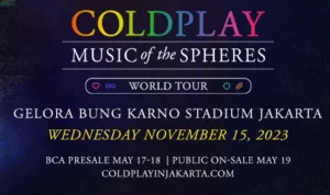 Tiket Presale Coldplay Via BCA Presale/ Tangkap Layar Bca.co.id