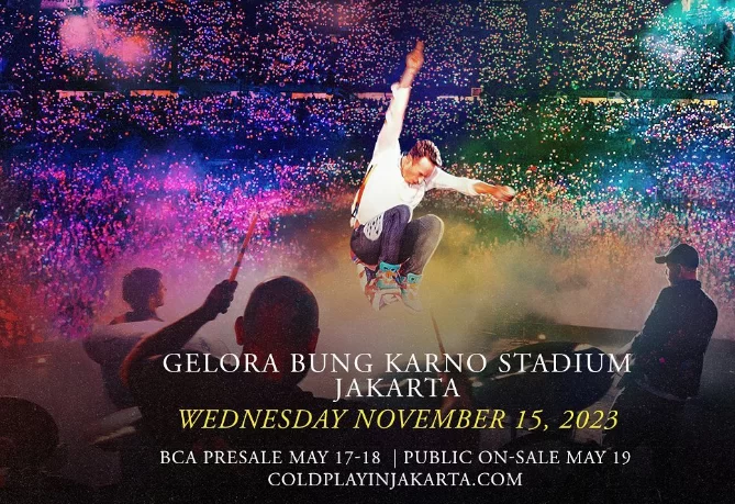 BCA Presale Tiket Coldplay/ Tangkap Layar Instagram @goodlifebca