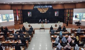 Ilustrasi Anggota DPRD Jawa Barat saat Rapat Paripurna.