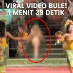 Viral Video Bule Bugil di Bali Saat Pementasan Tari Berlangsung!