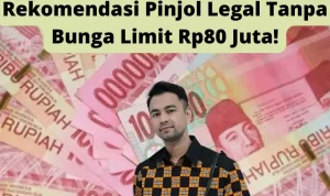 Pinjol Legal Tanpa Bunga, Limit Rp80 Juta Cair 5 Menit