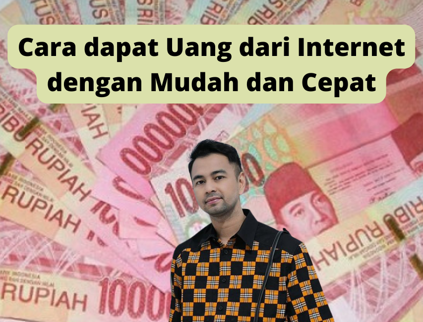 Cara dapat Uang dari Internet dengan Mudah Tanpa Aplikasi