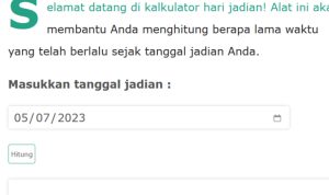 Link Kalkulator Hari Jadian Paling Viral 2023, Yuk Hitung Tanggal Jadian Sama Doi