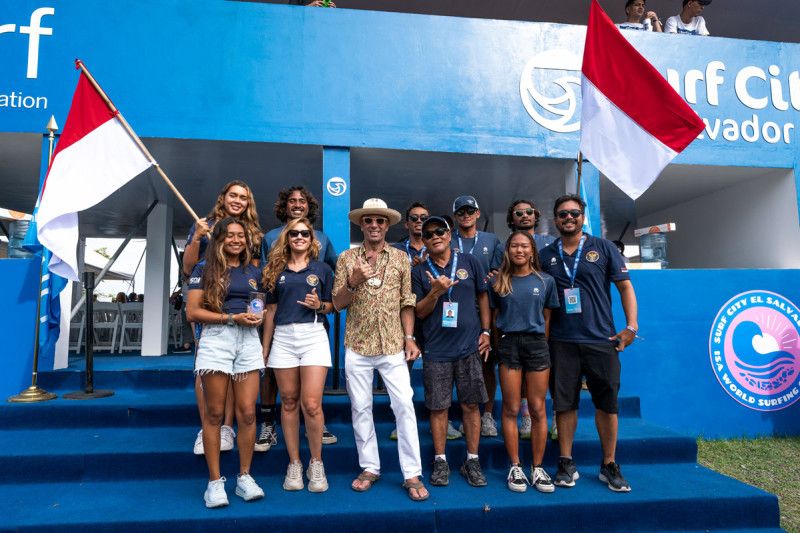 Six Indonesian Athletes Chase Olympic Tickets at ISA World Surfing 2023