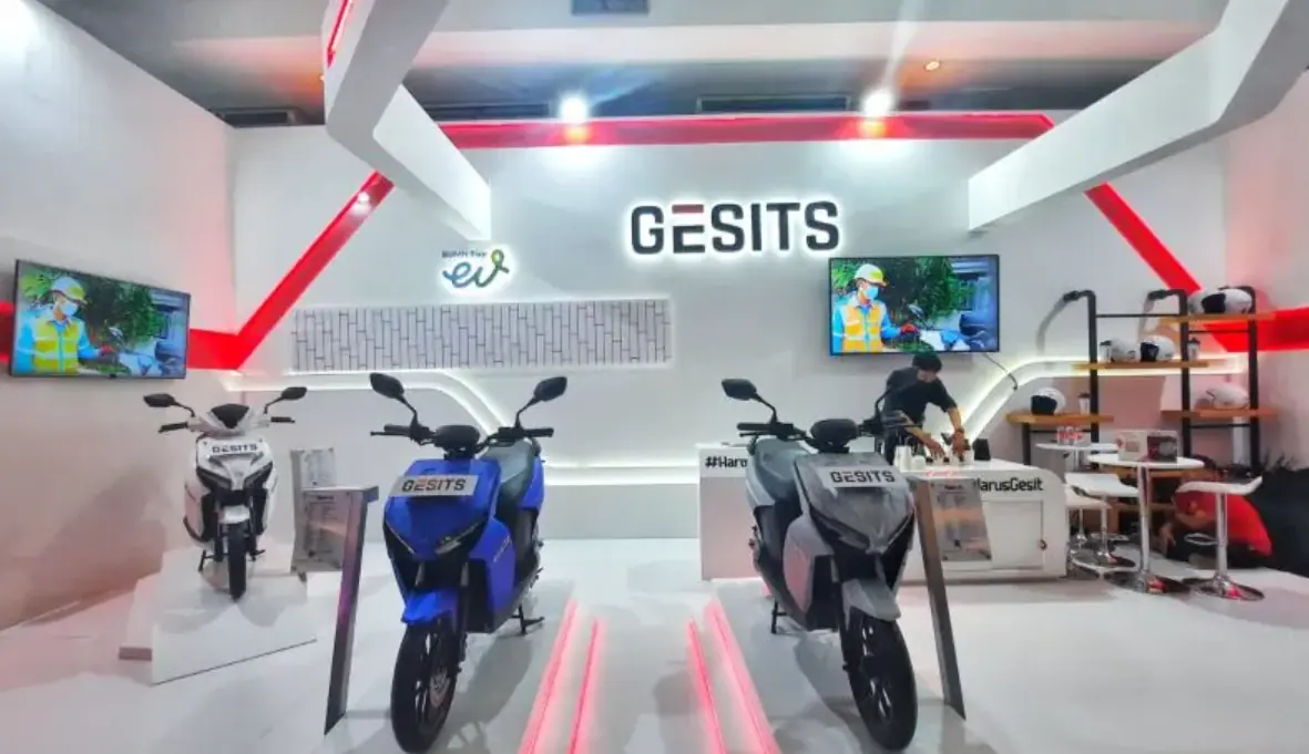 Ini Dia Motor Listrik Buatan Indonesia! Gesits G1 Futuristik loh